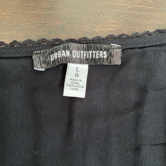 Urban Outfitters Good Evening Lace Romper L - Picture 3 of 4